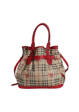 HAYMARKET CHECK BELTED BAG