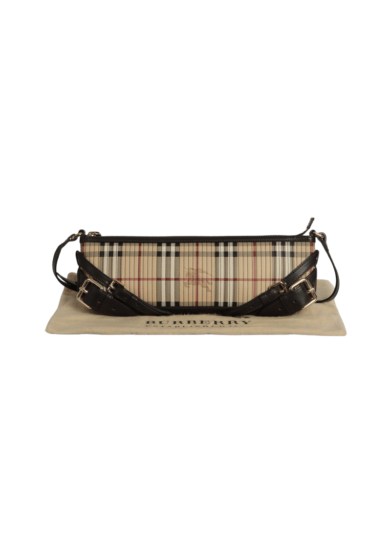 HAYMARKET CHECK SHOULDER BAG