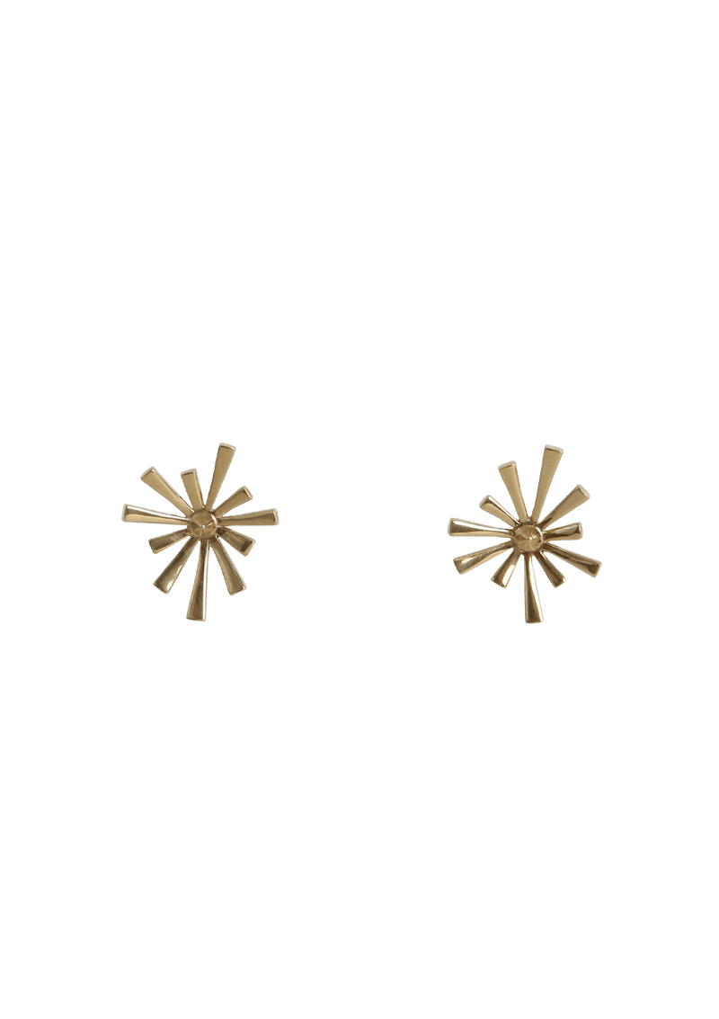 FLOW(ER) VERMEIL EARRINGS