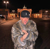 ELINA FAUX FUR COAT 36