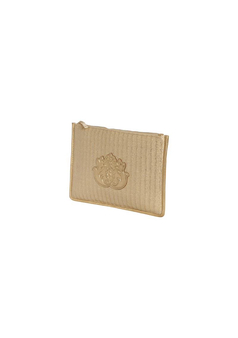 METALLIC POUCH