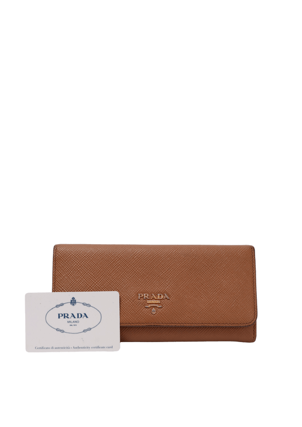 SAFFIANO LUX CONTINENTAL WALLET