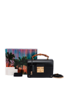 SMALL PADLOCK BAMBOO BAG