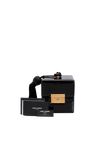 PATENT LEATHER BOX CUBE BAG