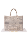 LARGE BOOK TOTE TOILE DE JOUY