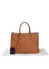 LARGE SAFFIANO LUX DOUBLE ZIP GALLERIA