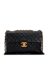 VINTAGE QUILTED FLAP BAG
