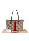 GG SUPREME MEDIUM OPHIDIA SHOPPING BAG