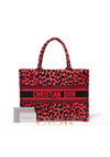 MEDIUM LEOPARD BOOK TOTE