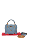 ROMAN STUD TOP HANDLE BAG