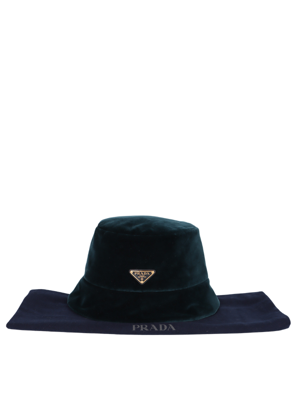 VELVET BUCKET HAT M
