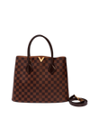 DAMIER ÉBÈNE KENSINGTON V TOTE