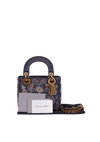 DENIM EMBROIDERED LADY DIOR