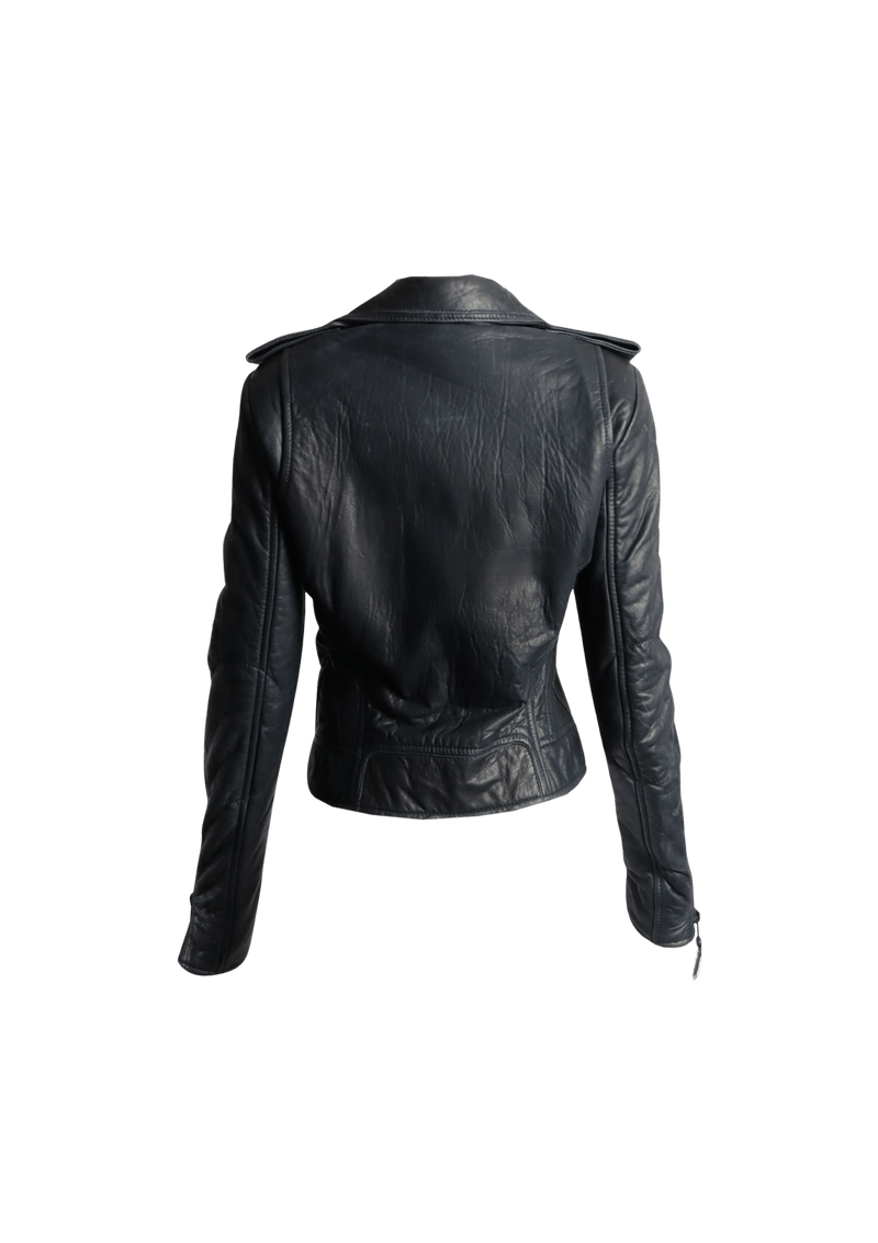 LEATHER JACKET 38