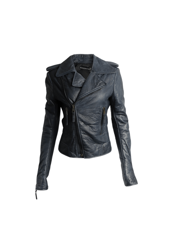 LEATHER JACKET 38