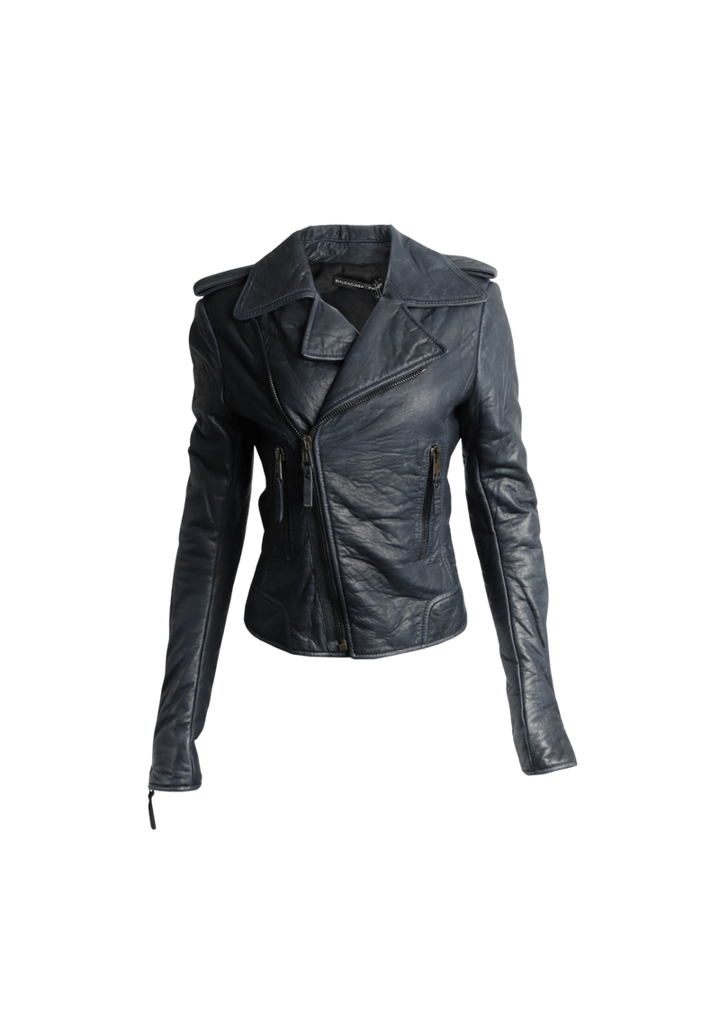 LEATHER JACKET 38