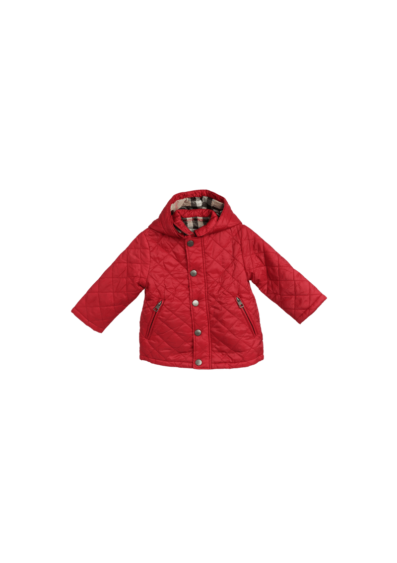 JAQUETA BURBERRY KIDS UTILITY JACKET 9M VERMELHO ORIGINAL Gringa