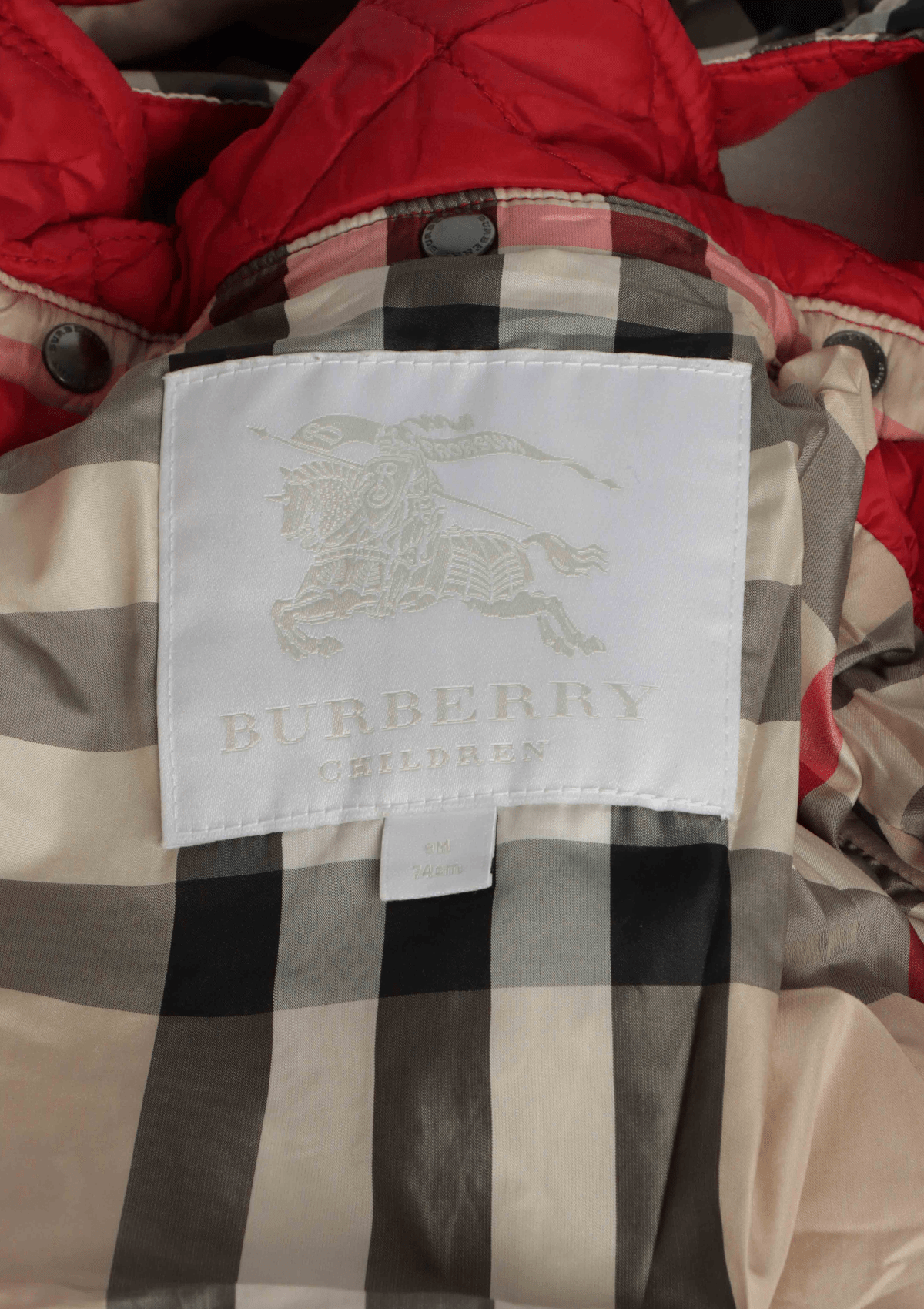 Jaqueta burberry infantil best sale