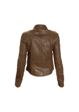 LEATHER JACKET 36