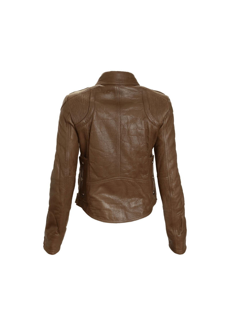 LEATHER JACKET 36