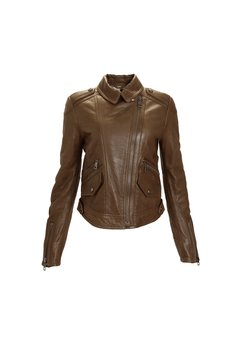 LEATHER JACKET 36