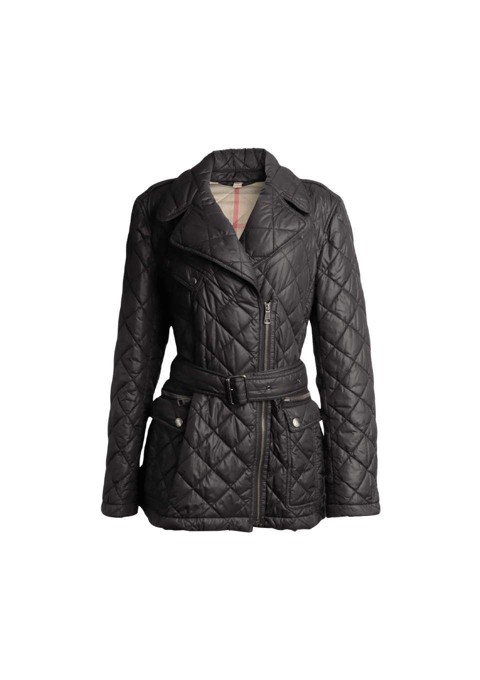 JAQUETA BURBERRY UTILITY JACKET MATELASSÉ PRETO G ORIGINAL – Gringa
