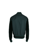 JACQUARD AND VELVET BOMBER JACKET 48