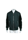 JACQUARD AND VELVET BOMBER JACKET 48