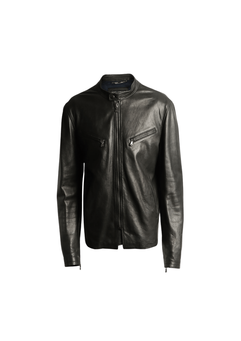 LEATHER JACKET 50