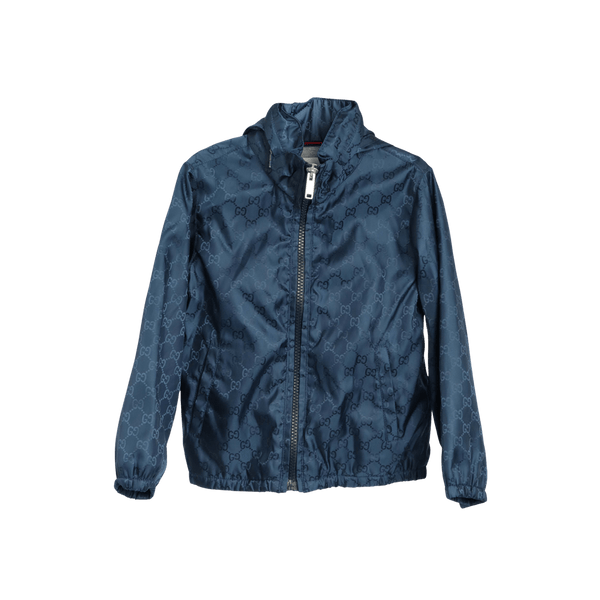 Gucci blue windbreaker online