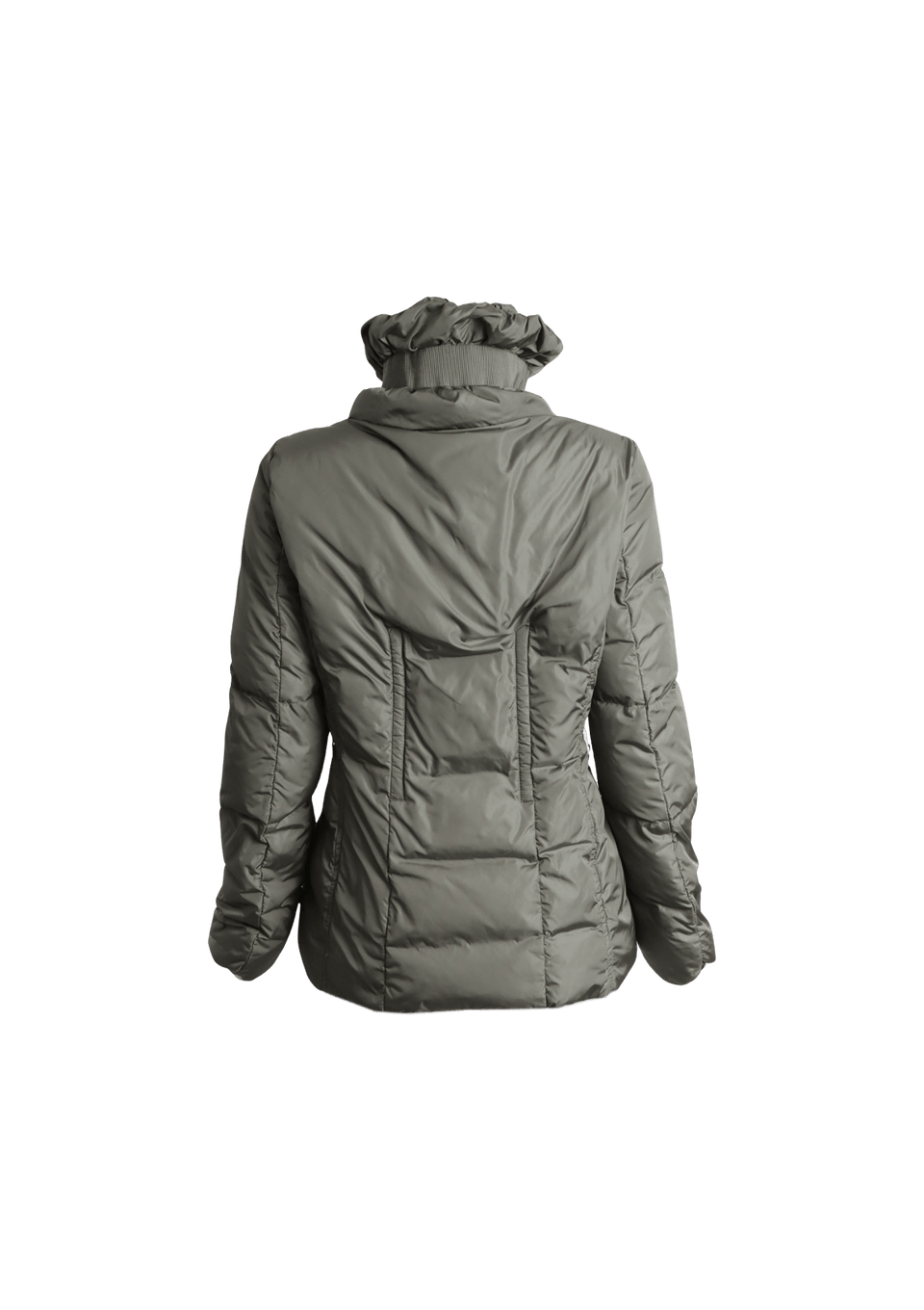 JAQUETA MONCLER DOWN JACKET CINZA 40 ORIGINAL – Gringa