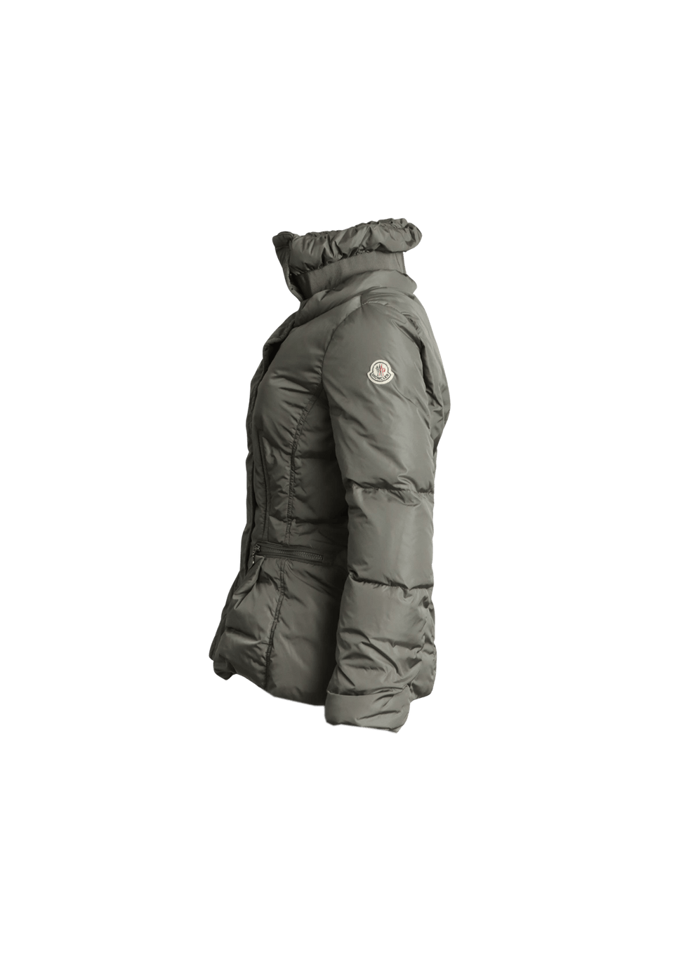 JAQUETA MONCLER DOWN JACKET CINZA 40 ORIGINAL – Gringa