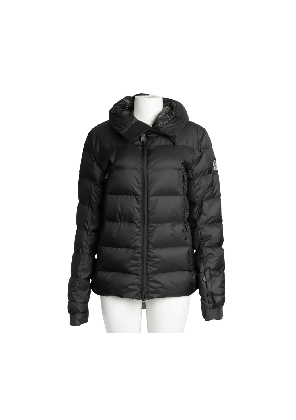 JAQUETA MONCLER DOWN JACKET PRETO 40 ORIGINAL – Gringa