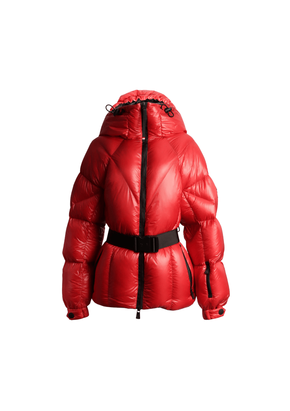 JAQUETA MONCLER DOWN JACKET VERMELHO 42 ORIGINAL – Gringa