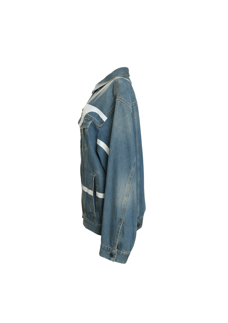 VLOGO DENIM JACKET 38