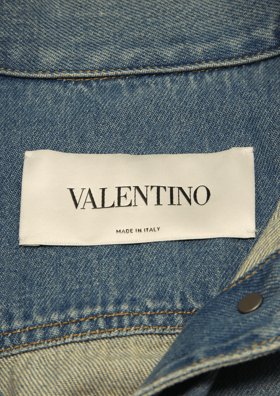 XXXBALENCIAGANylon Logo Denim Jacket XXXBALENCIAGANylon Logo