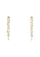 QUARTZ 18K EARRINGS