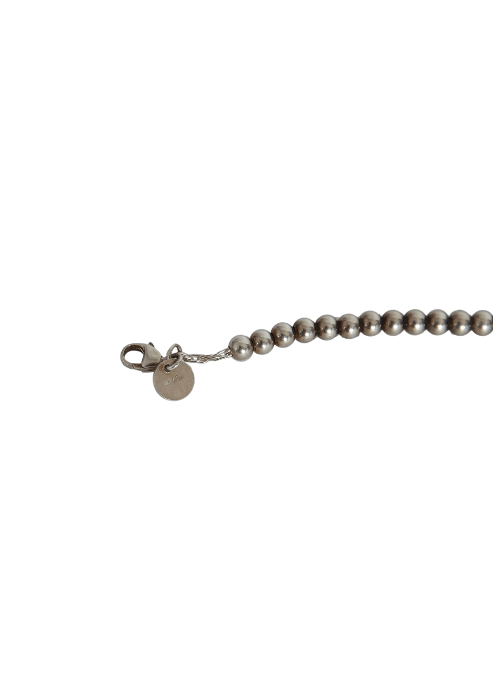 JOIA TIFFANY & CO. RETURN TO TIFFANY BEAD BRACELET PRATA ORIGINAL