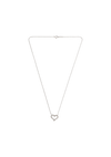 DIAMOND HEART PLATINUM NECKLACE