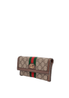 GG SUPREME OPHIDIA CONTINENTAL WALLET