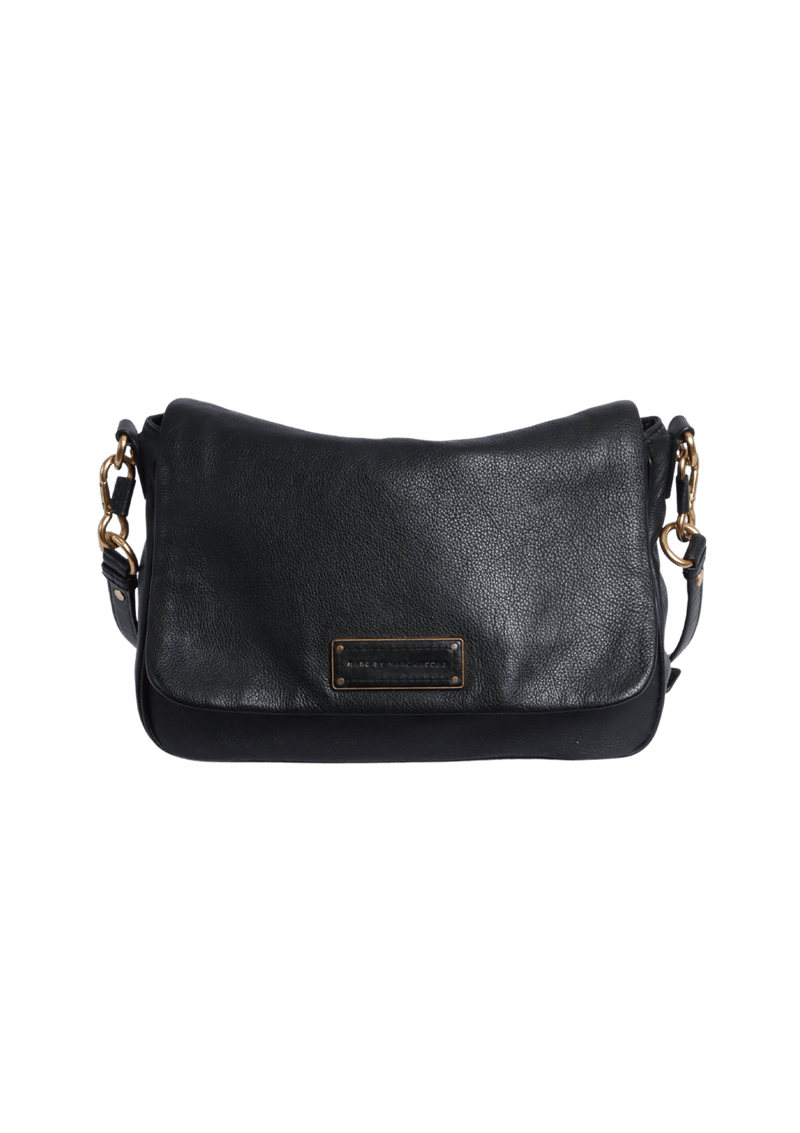 LEATHER MESSENGER BAG