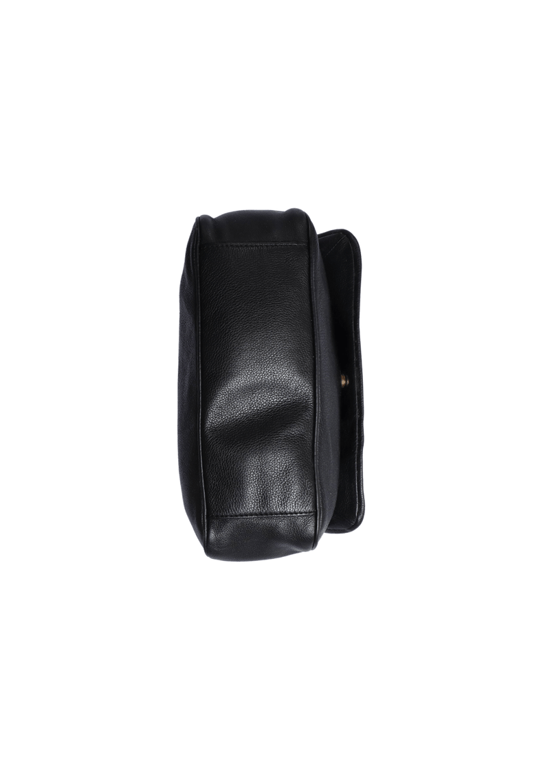 LEATHER MESSENGER BAG