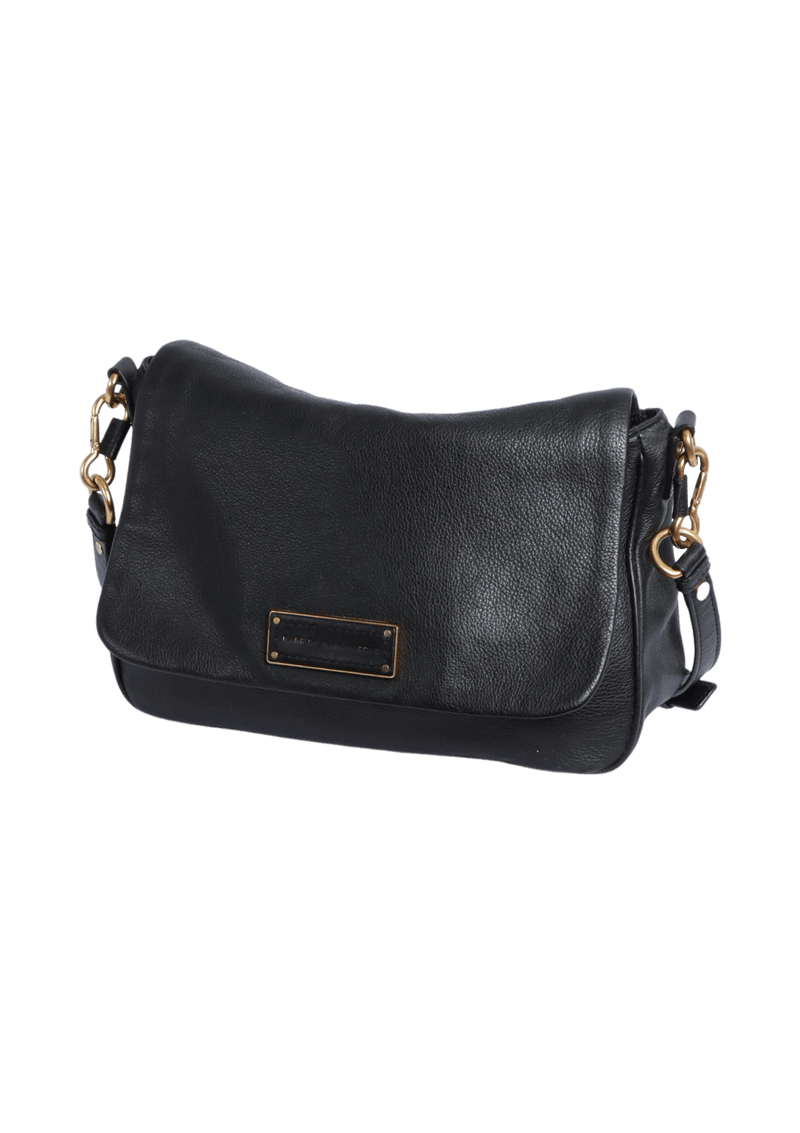 LEATHER MESSENGER BAG