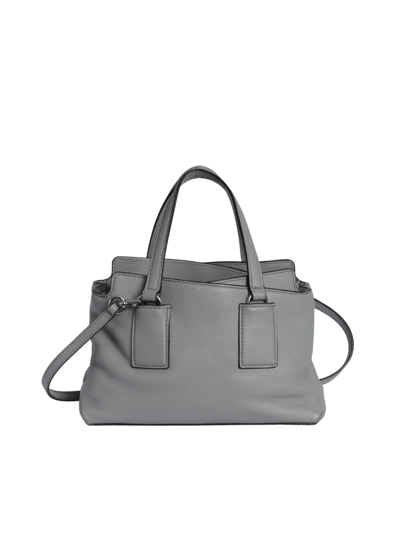 LEATHER SATCHEL BAG