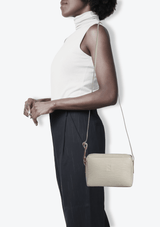 LEATHER SHOULDER BAG