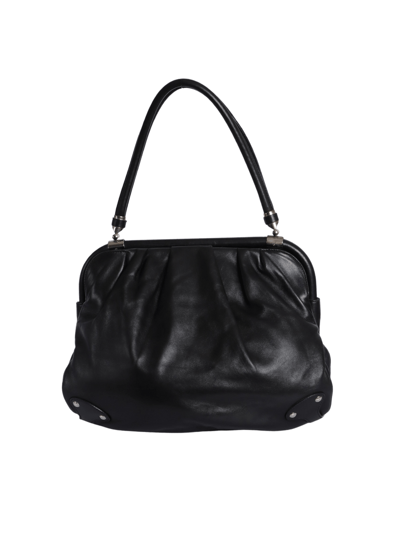 LEATHER SHOULDER BAG