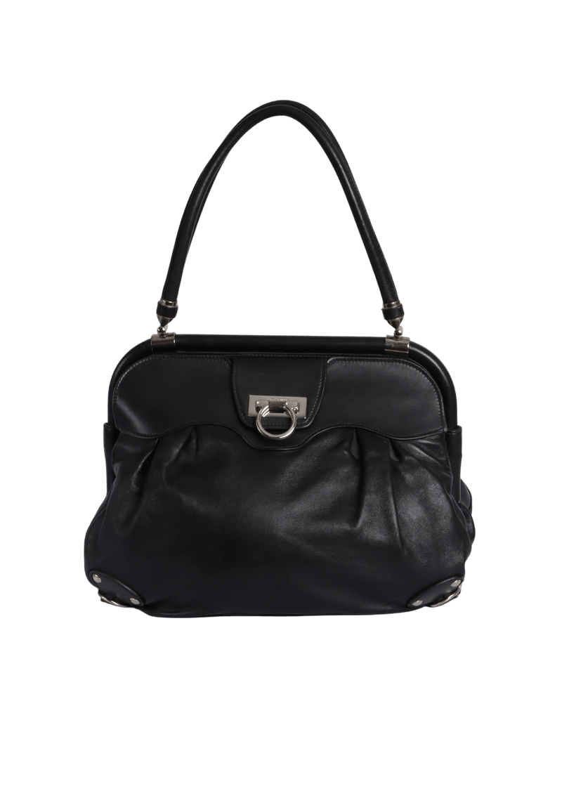 LEATHER SHOULDER BAG