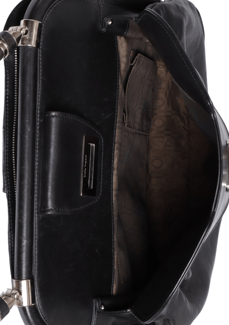 LEATHER SHOULDER BAG