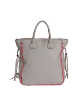 LEATHER TALL TATUM TOTE