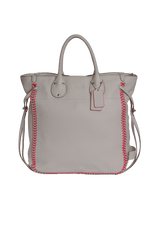 LEATHER TALL TATUM TOTE